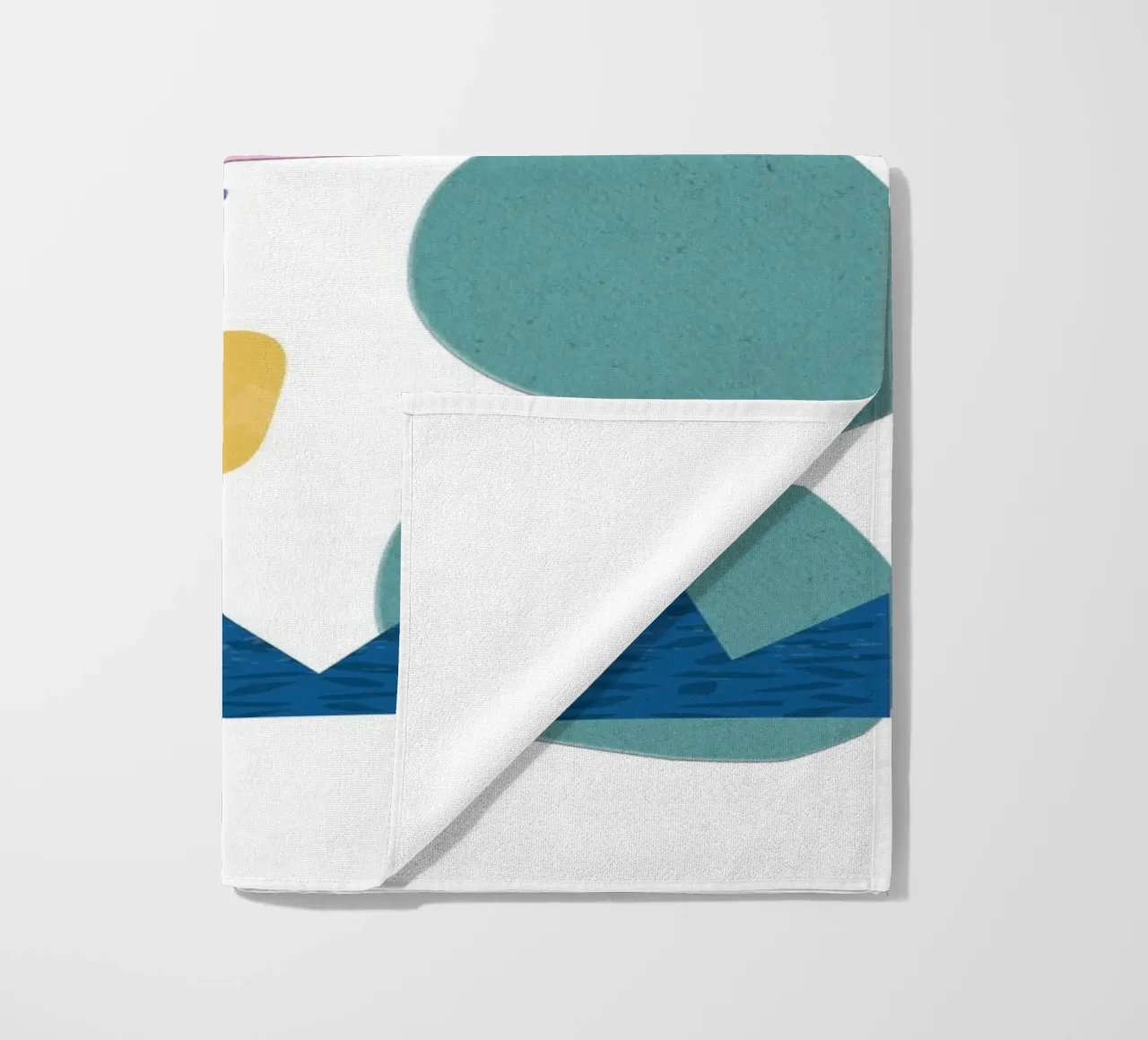 vibrant composition collage telo mare da ramosashop