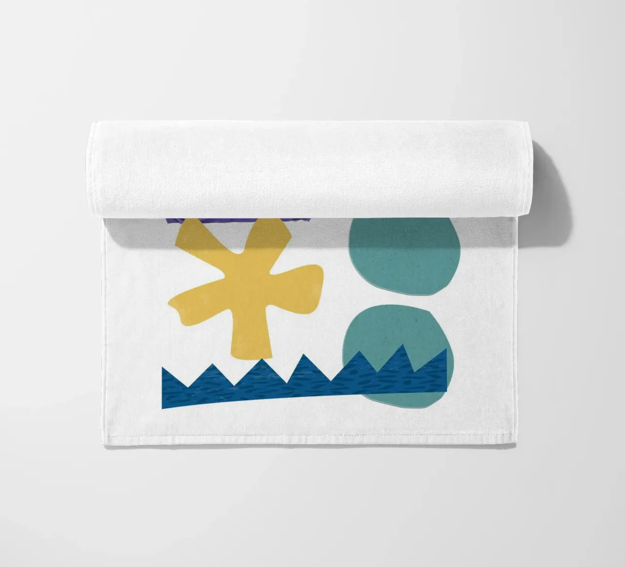 vibrant composition collage telo mare da ramosashop