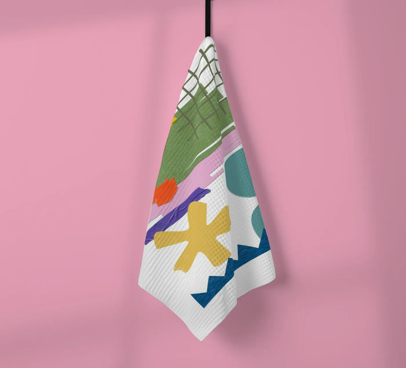 vibrant composition collage torchon de ramosashop