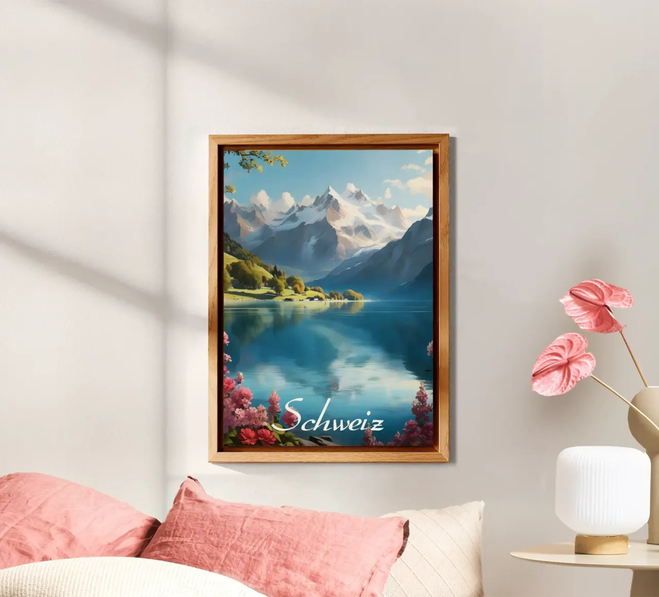 Switzerland Lakes forex plate by Charnwood Prints