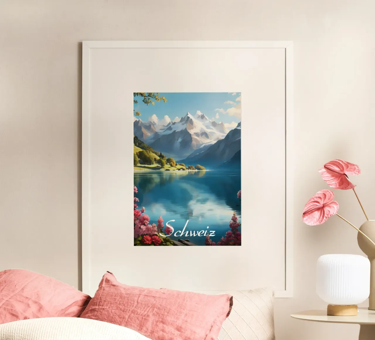 Svizzera Laghi carta hahnemühle da Charnwood Prints