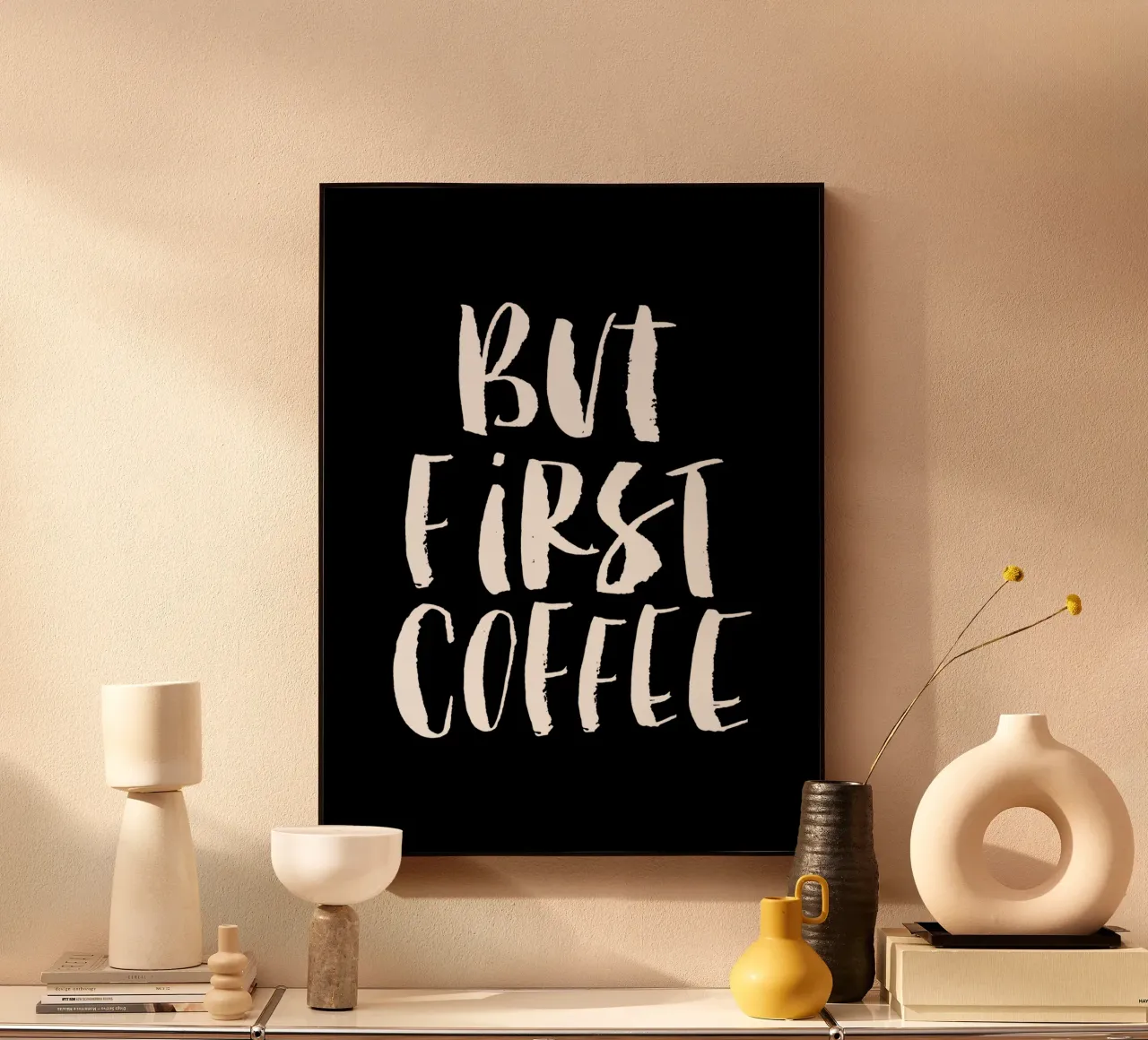 Ma prima il caffè plexiglass da THE MOTIVATED TYPE