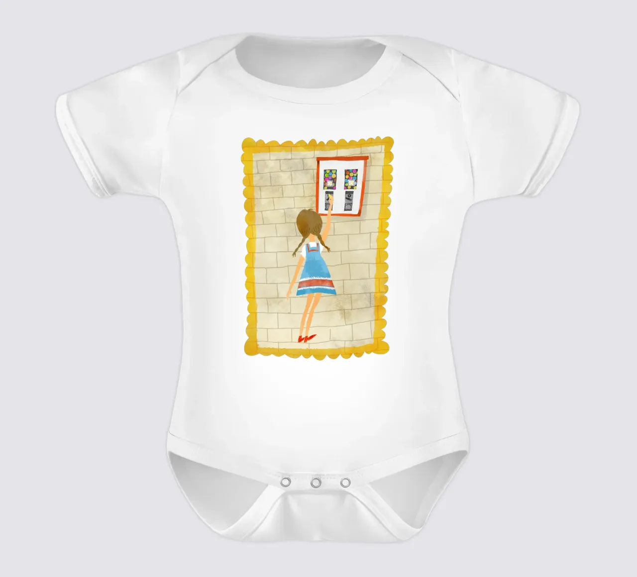 Kaugummiautomat Retro Nostalgie body neonato maniche corte da DYDesign