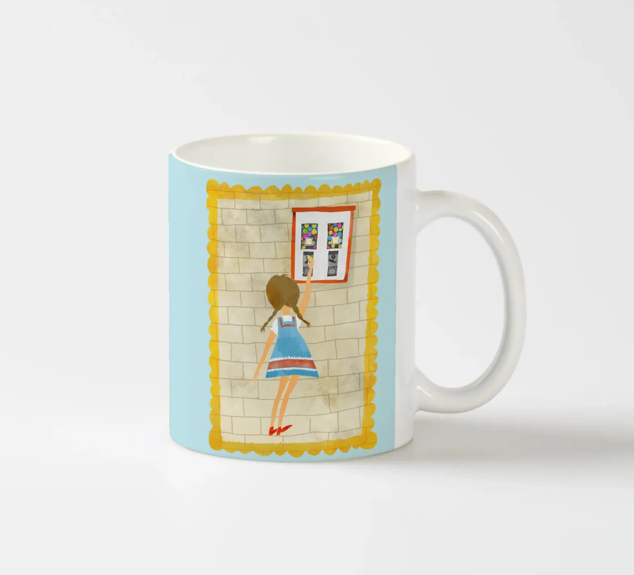 Kaugummiautomat Retro Nostalgie tazza in ceramica da DYDesign