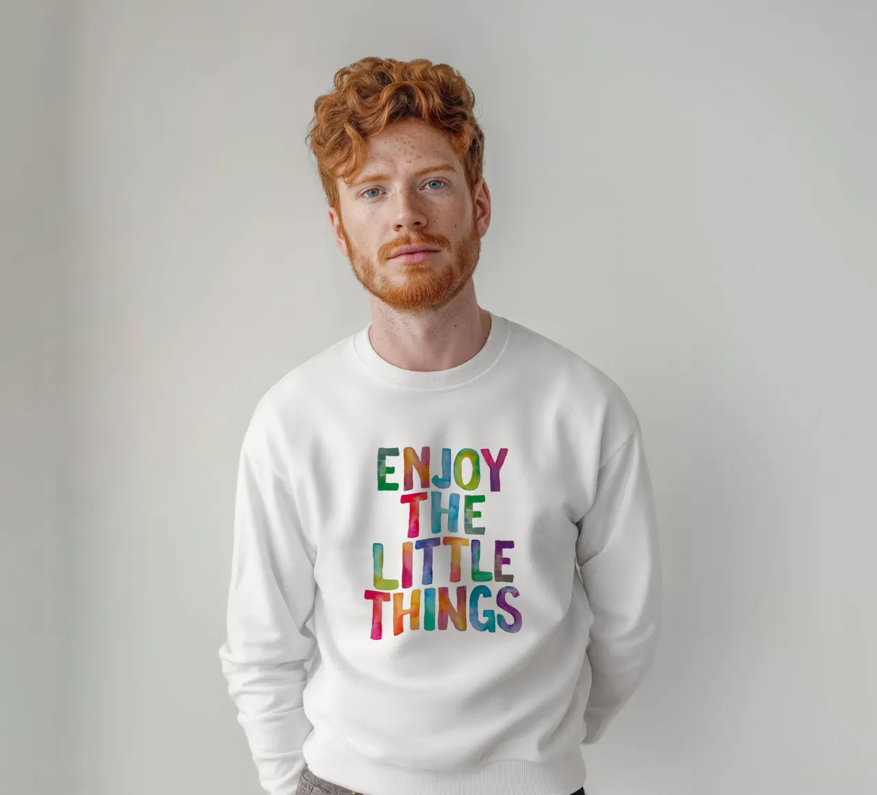 Godetevi le piccole cose felpa da THE MOTIVATED TYPE