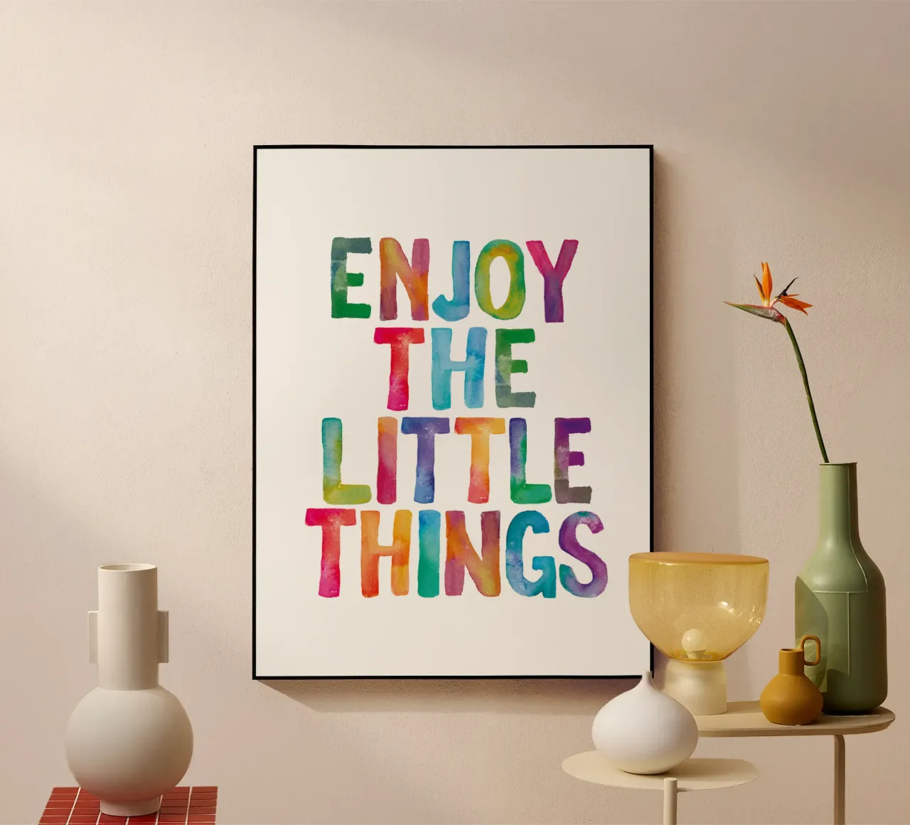 Godetevi le piccole cose plexiglass da THE MOTIVATED TYPE