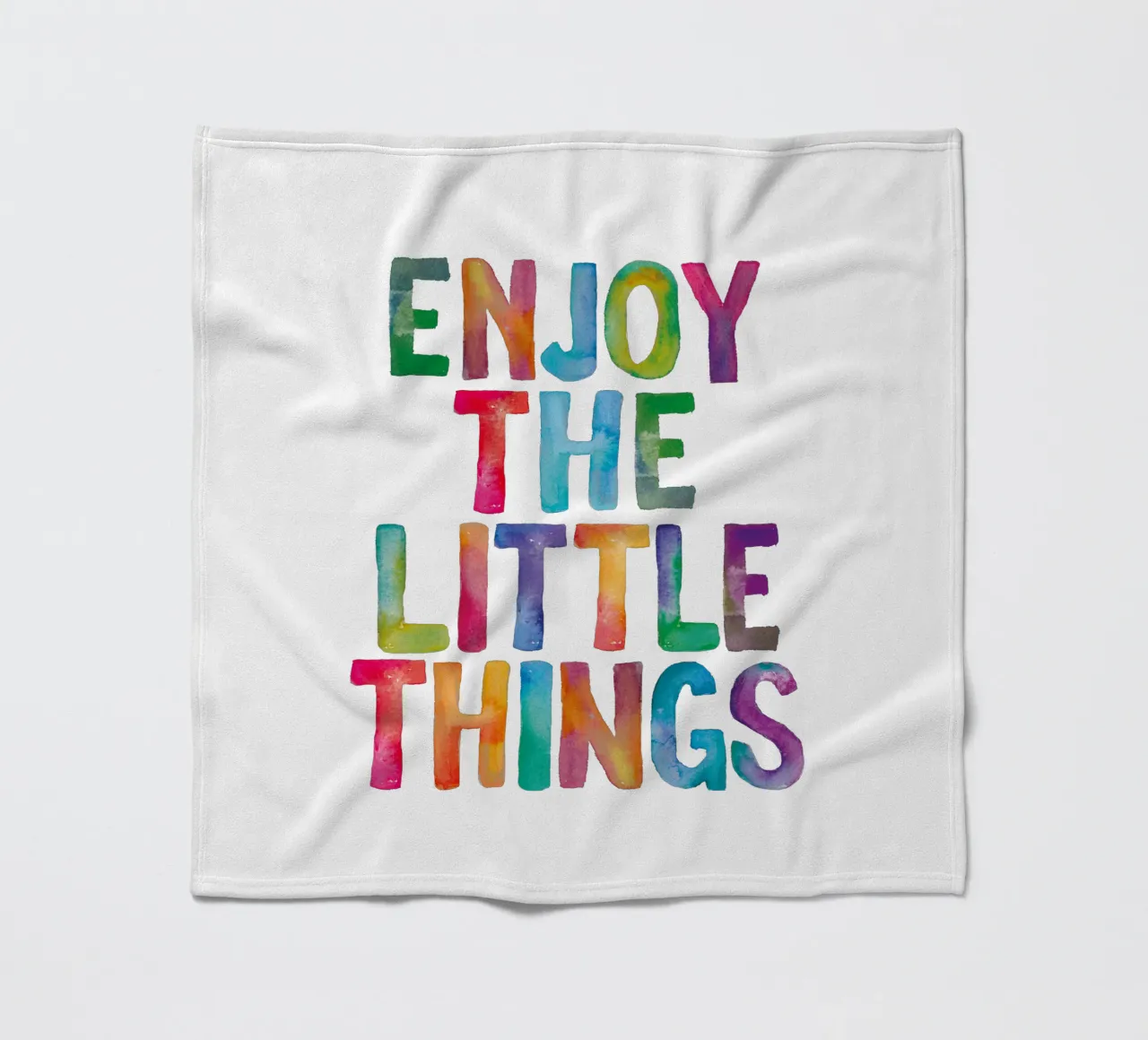 Godetevi le piccole cose coperta in pile da THE MOTIVATED TYPE