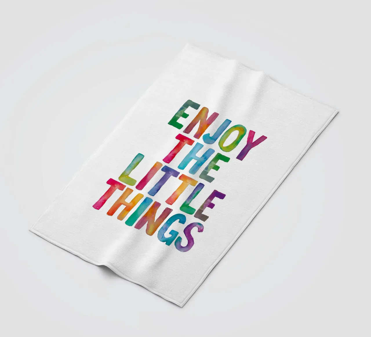 Godetevi le piccole cose coperta in pile da THE MOTIVATED TYPE