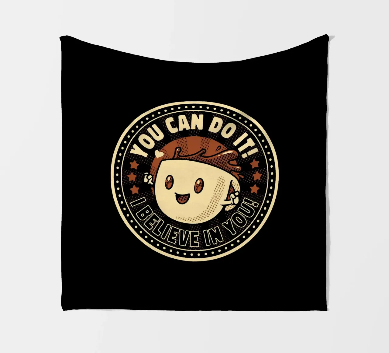 Emotional Support Espresso Shot coperta in pile da Tobe Fonseca