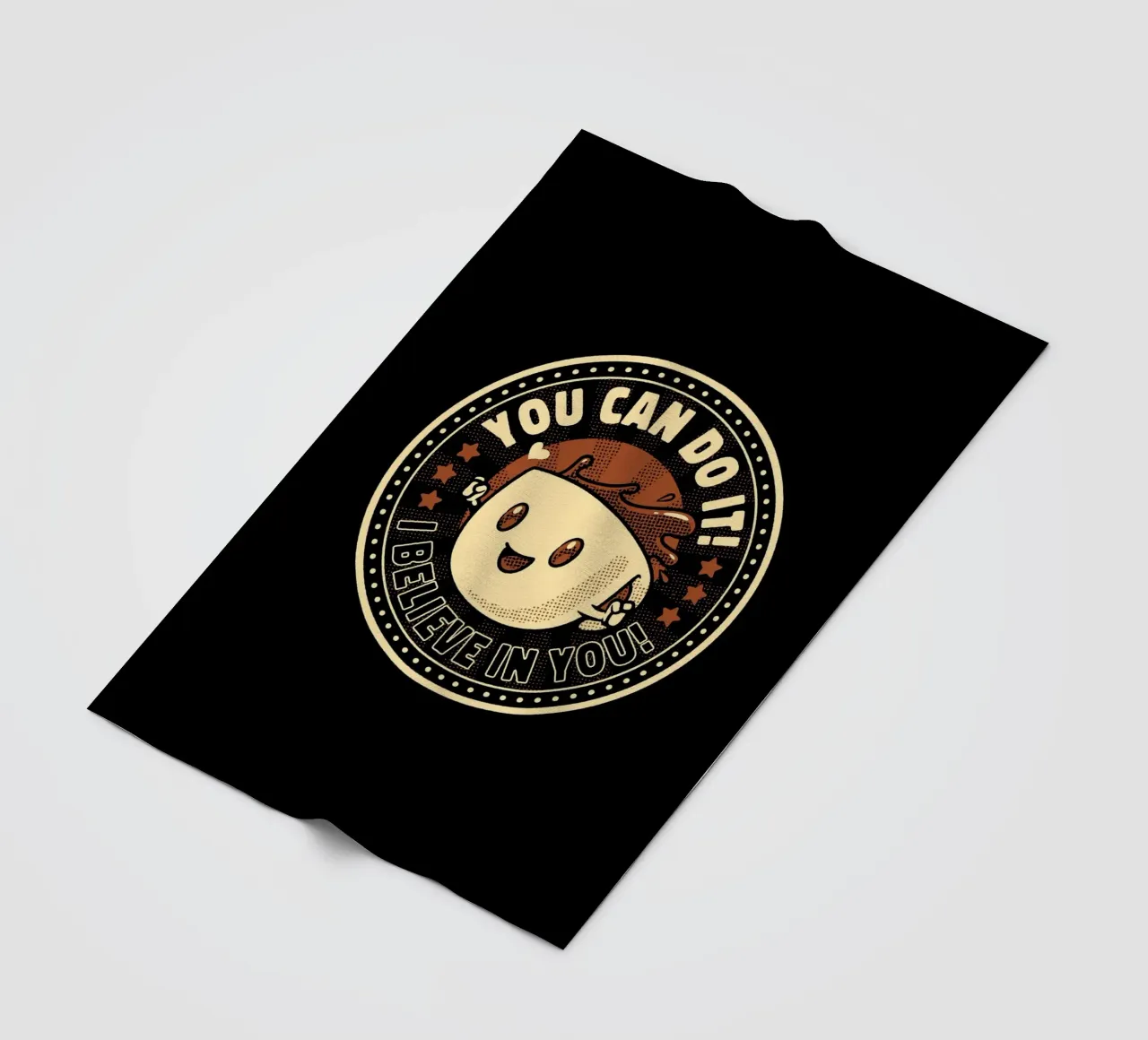 Emotional Support Espresso Shot coperta in pile da Tobe Fonseca