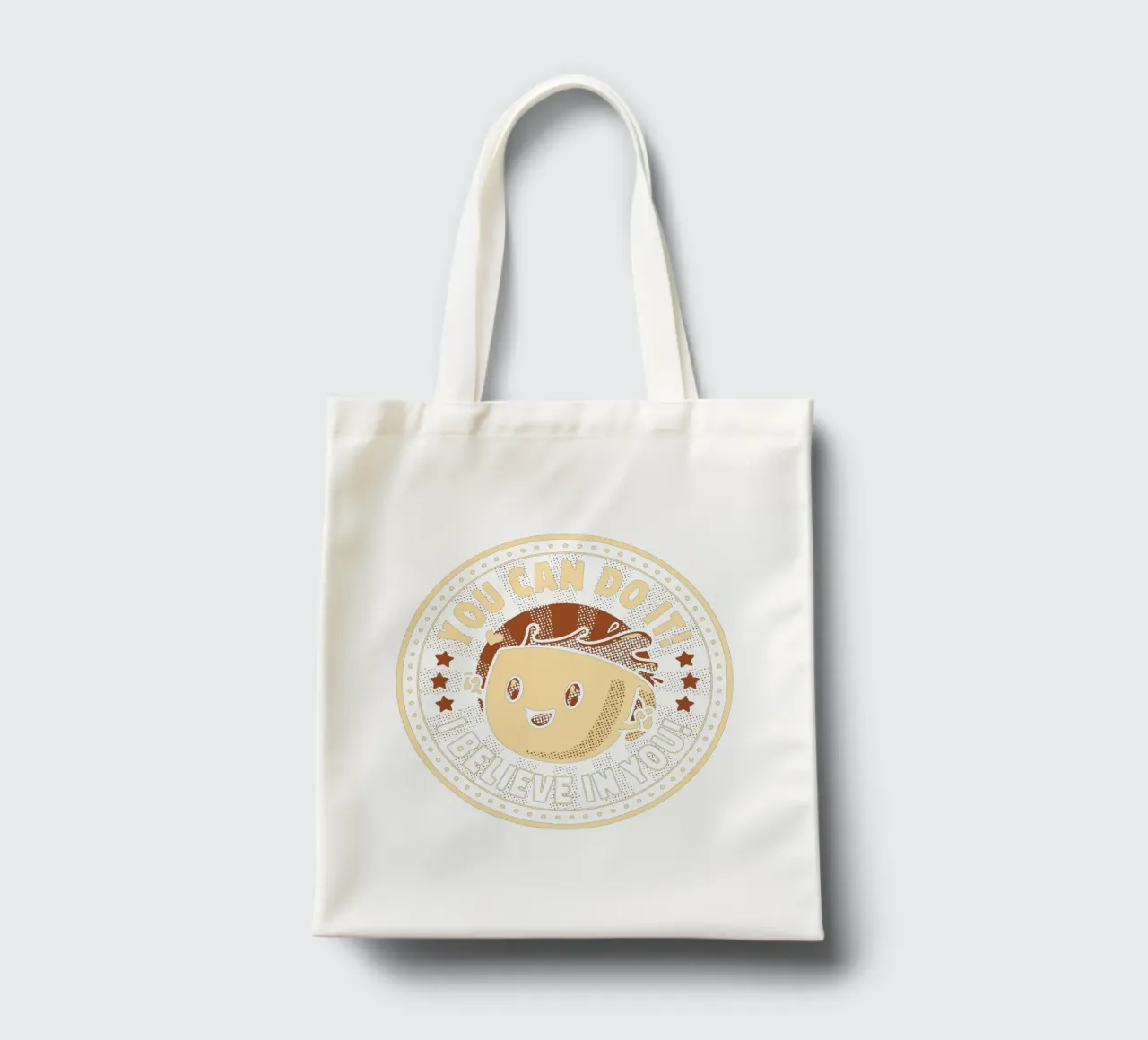 Emotional Support Espresso Shot borsa in juta da Tobe Fonseca