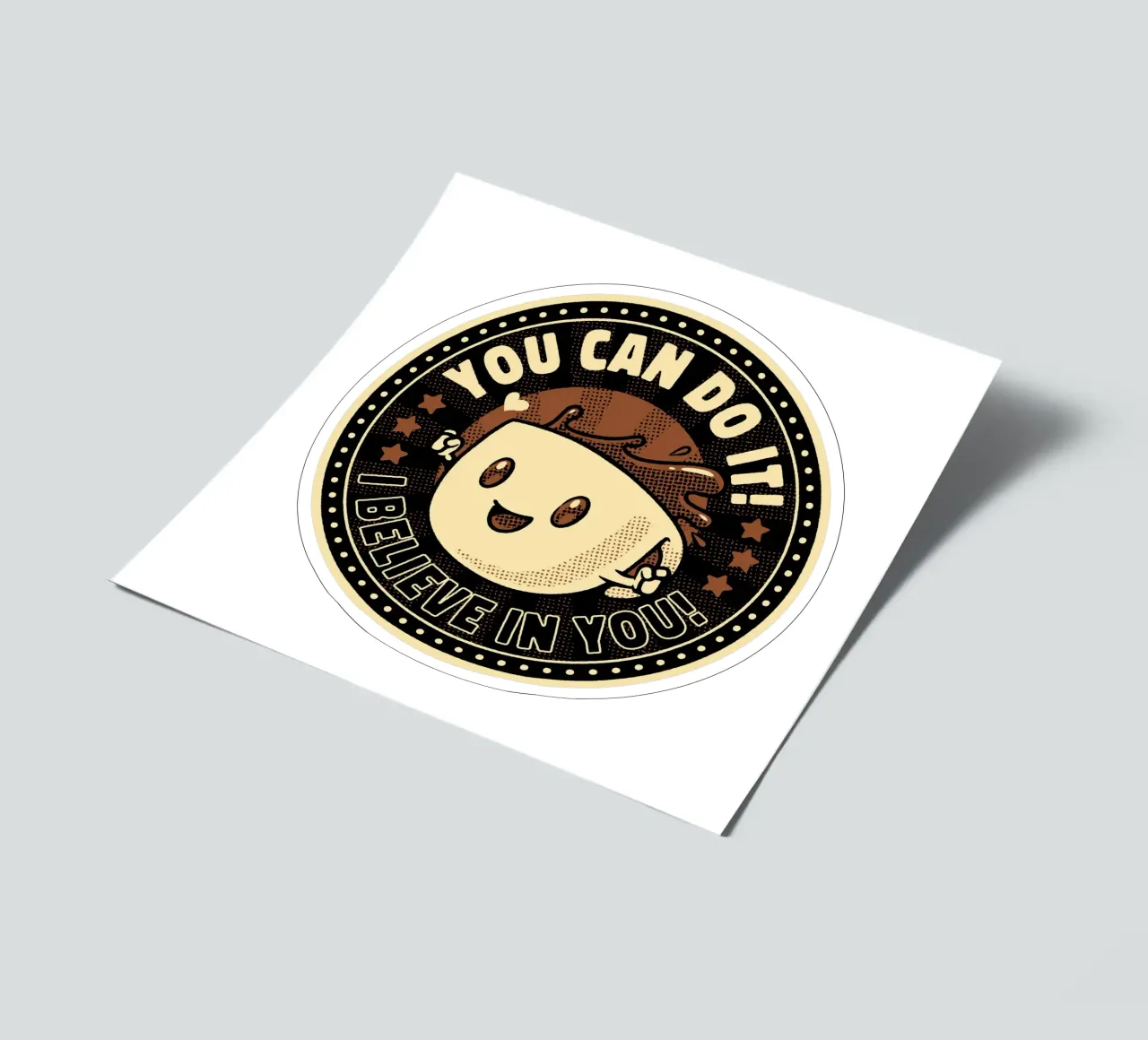 Emotionale Unterstützung Espresso Shot Stickerbogen von Tobe Fonseca