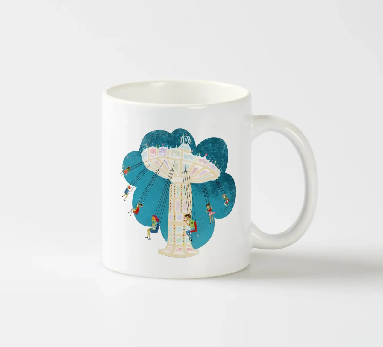 Giostra a catena retrò tazza in ceramica da DYDesign