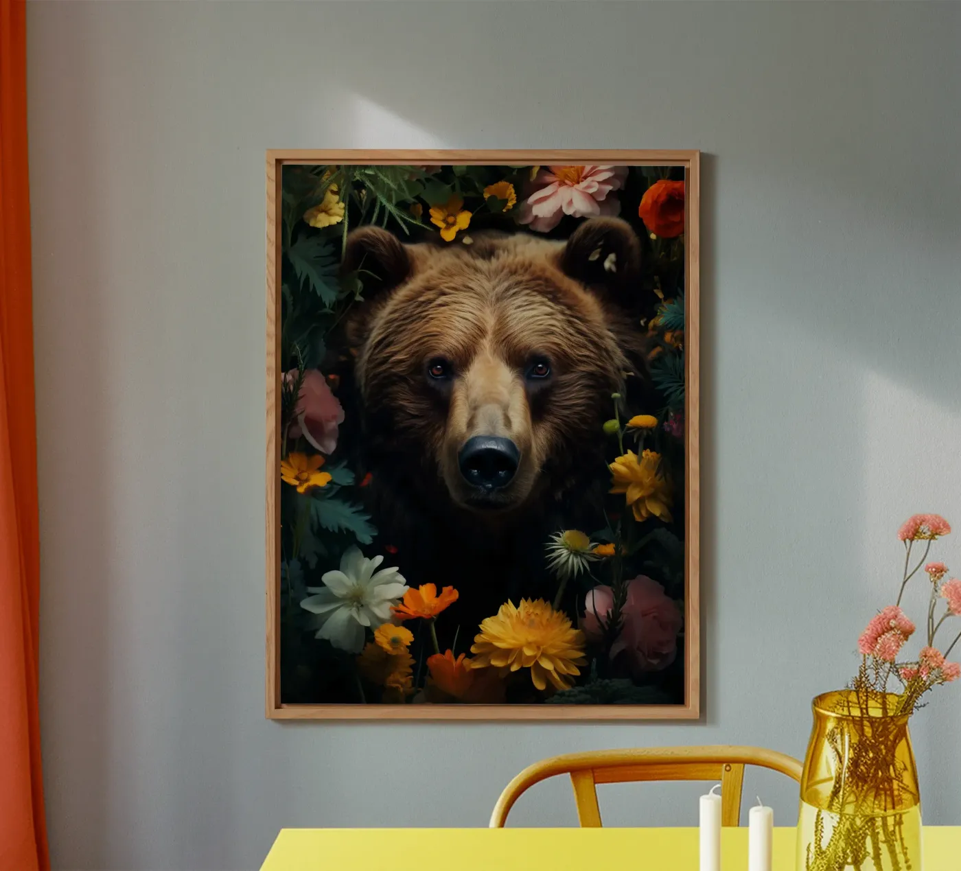 Bear Flowers pannello forex da Mateo