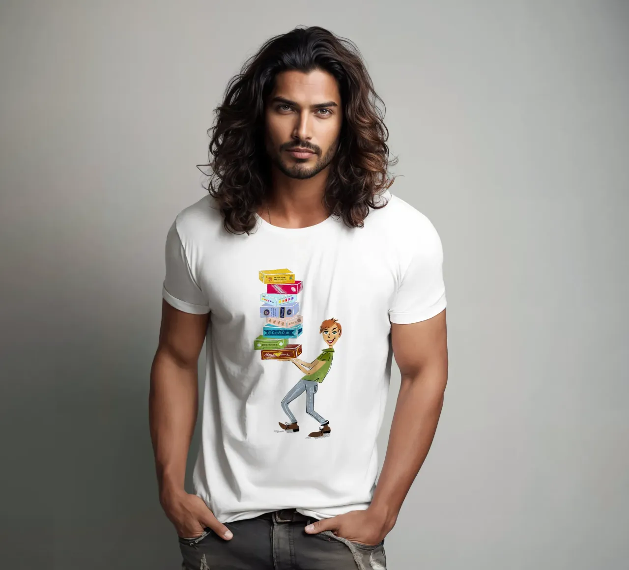 Board game fan - Board game player t-shirt by DYDesign
