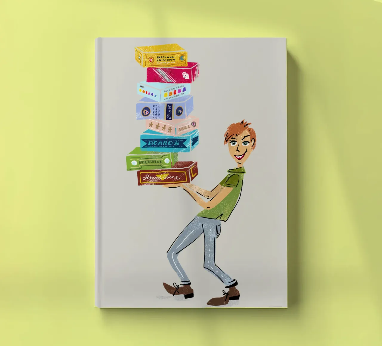Board game fan - Board game player notebook by DYDesign