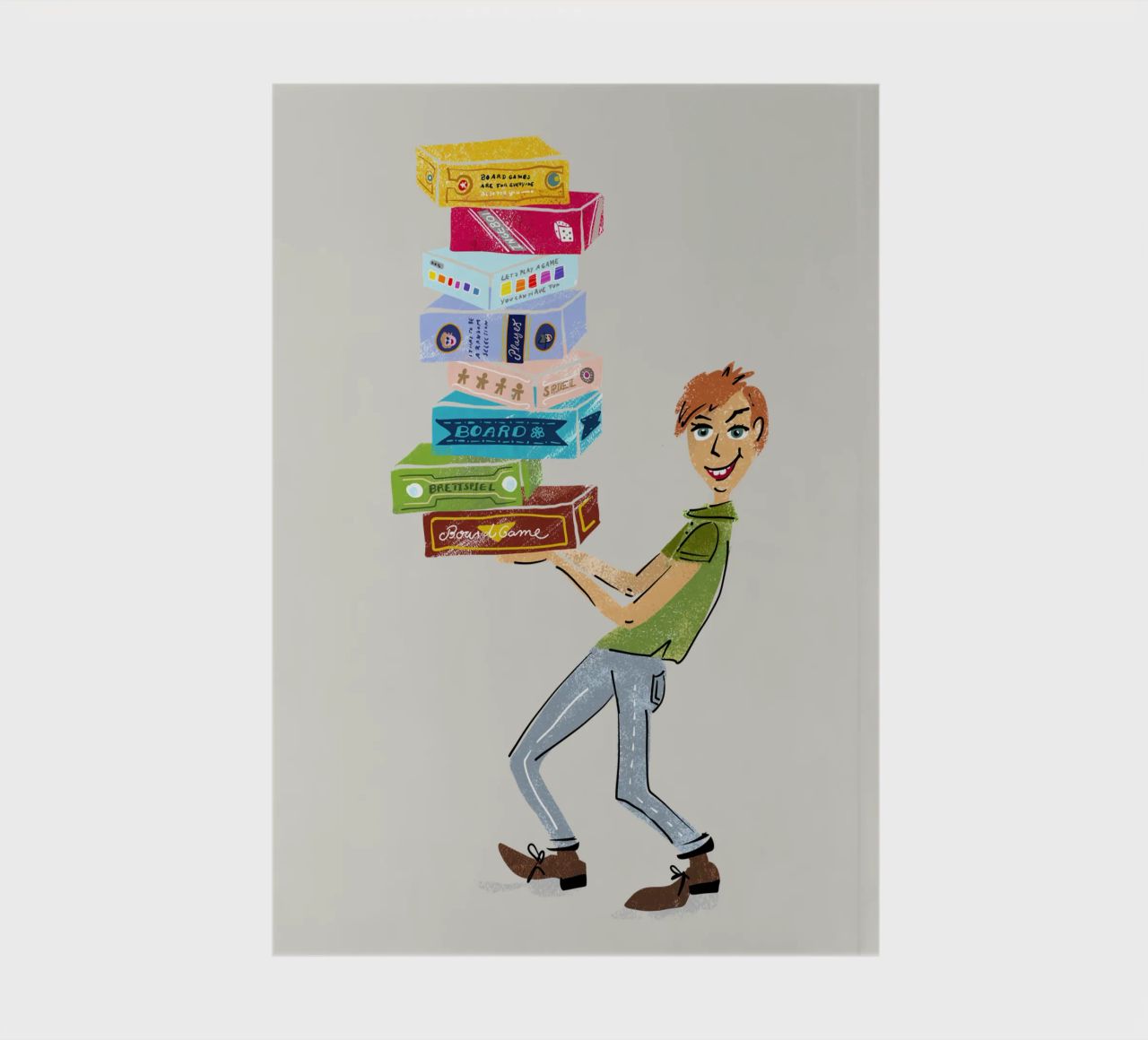 Board game fan - Board game player notebook by DYDesign
