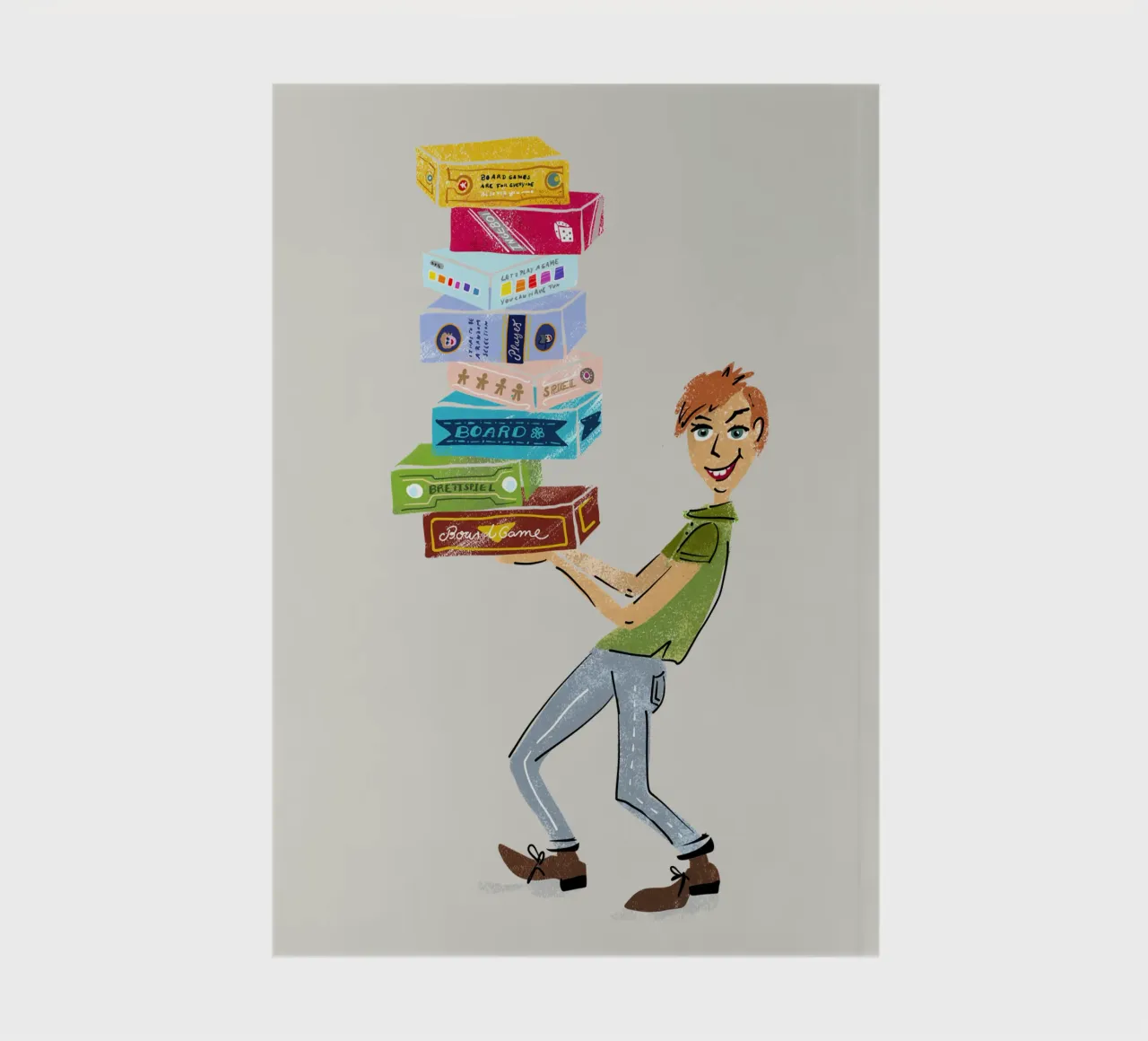 Board game fan - Board game player notebook by DYDesign