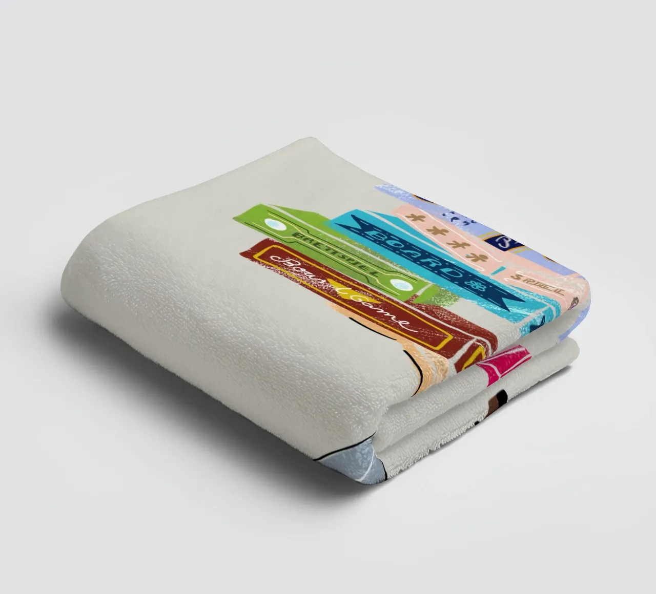 Board game fan - Board game player towel by DYDesign