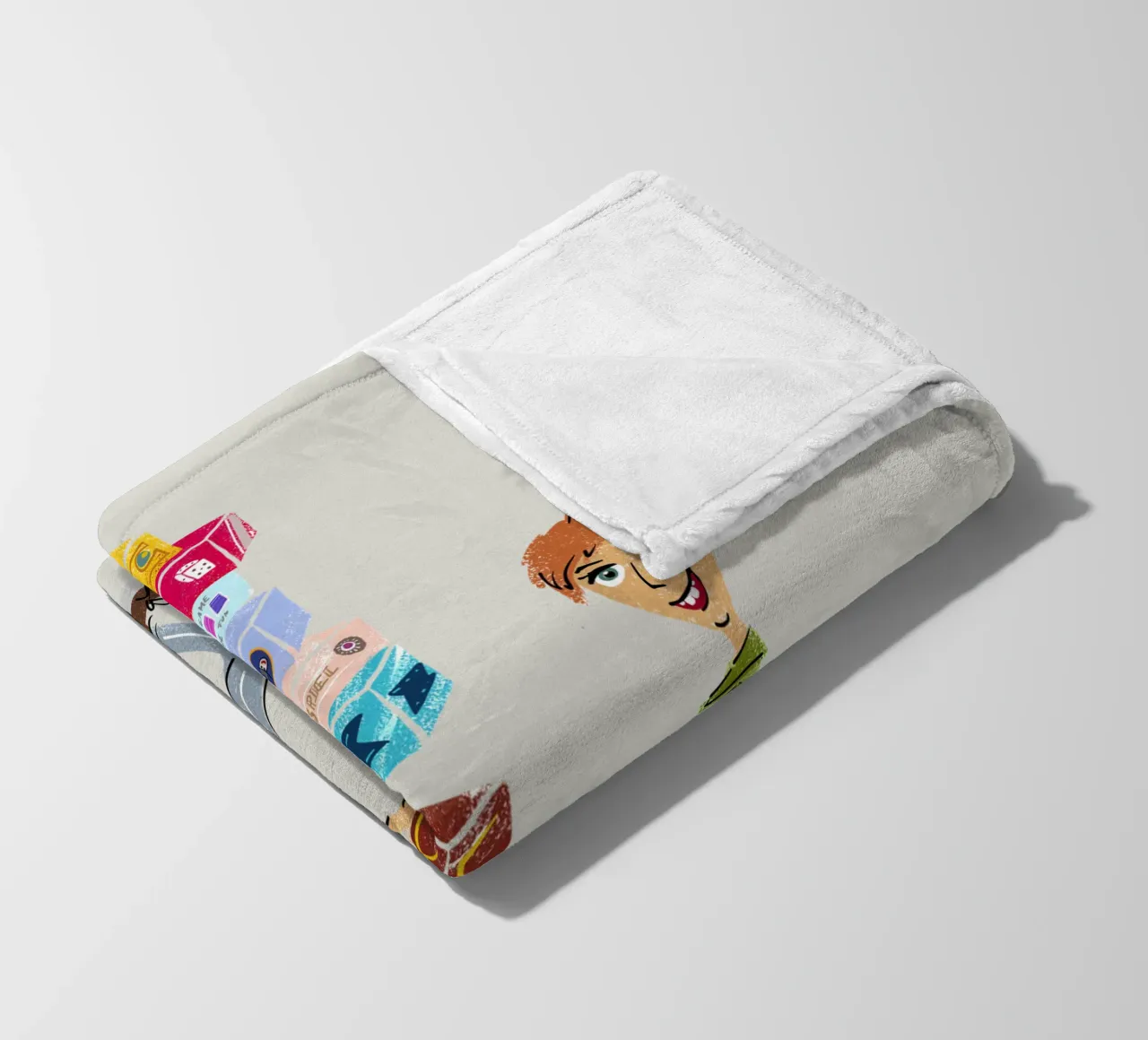 Board game fan - Board game player fleece blanket by DYDesign