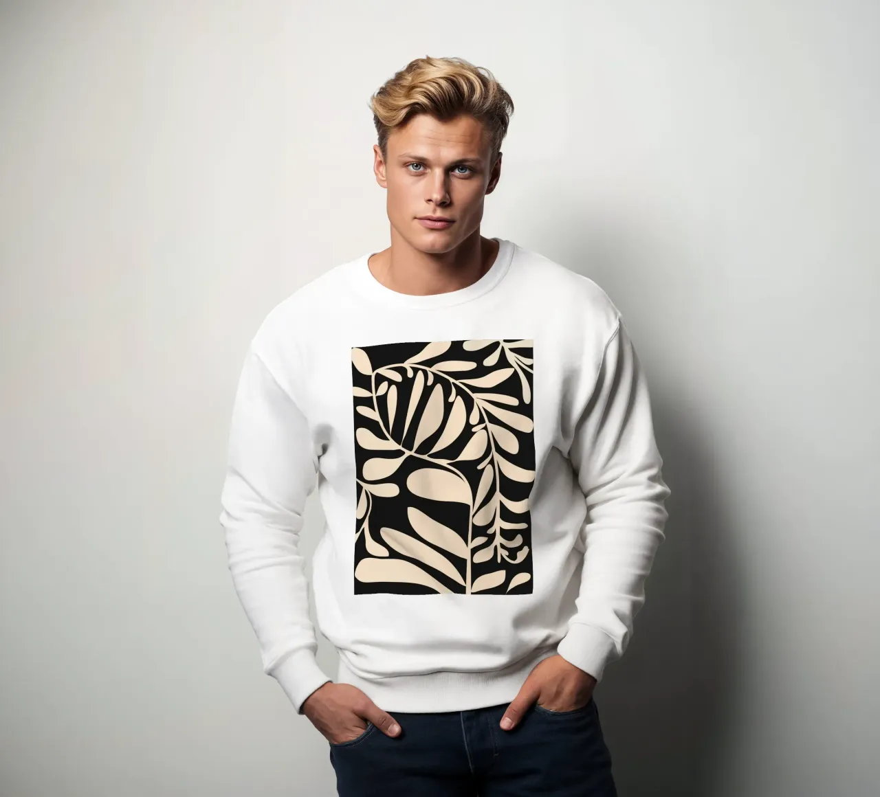 Astratto Impianto 3a4 felpa da ThingDesign
