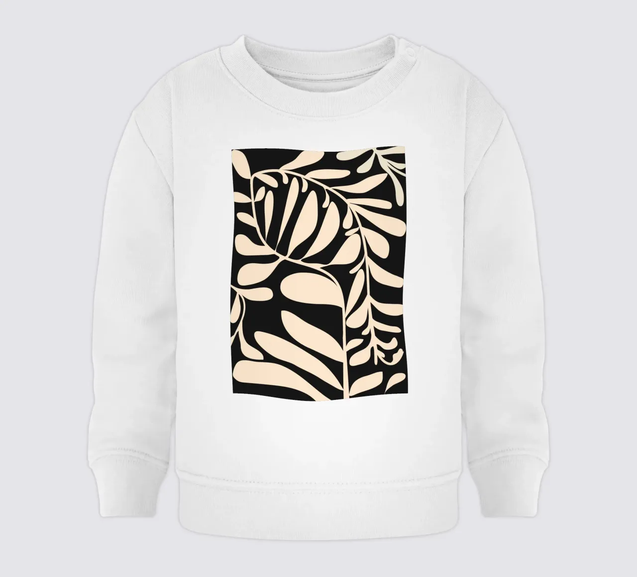 Astratto Impianto 3a4 felpa neonato da ThingDesign