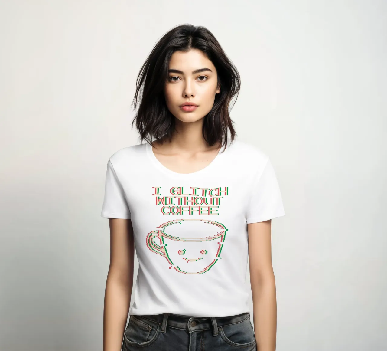 Glich ohne Kaffee Frauen T-Shirt von Tobe Fonseca