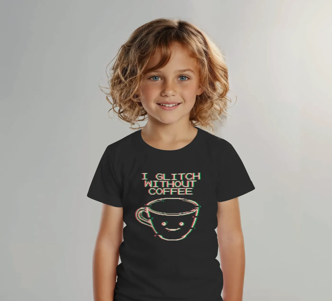 Glich senza caffè t-shirt bambini da Tobe Fonseca