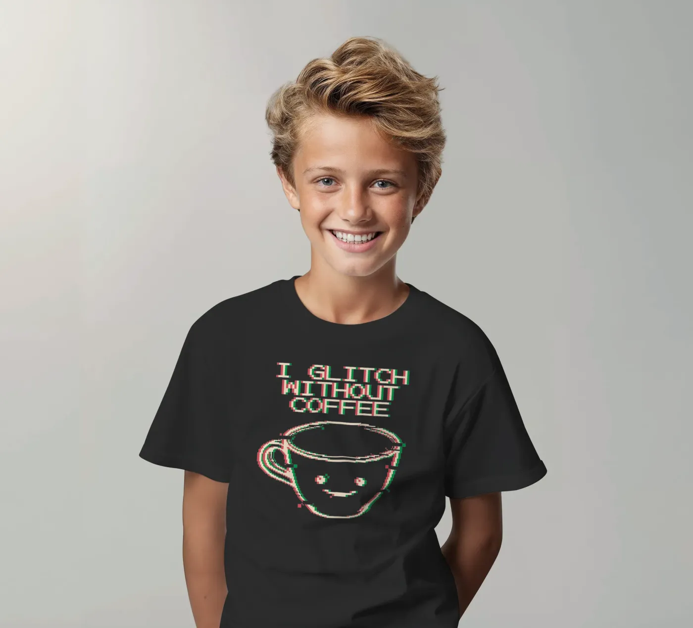 Glich senza caffè t-shirt bambini da Tobe Fonseca