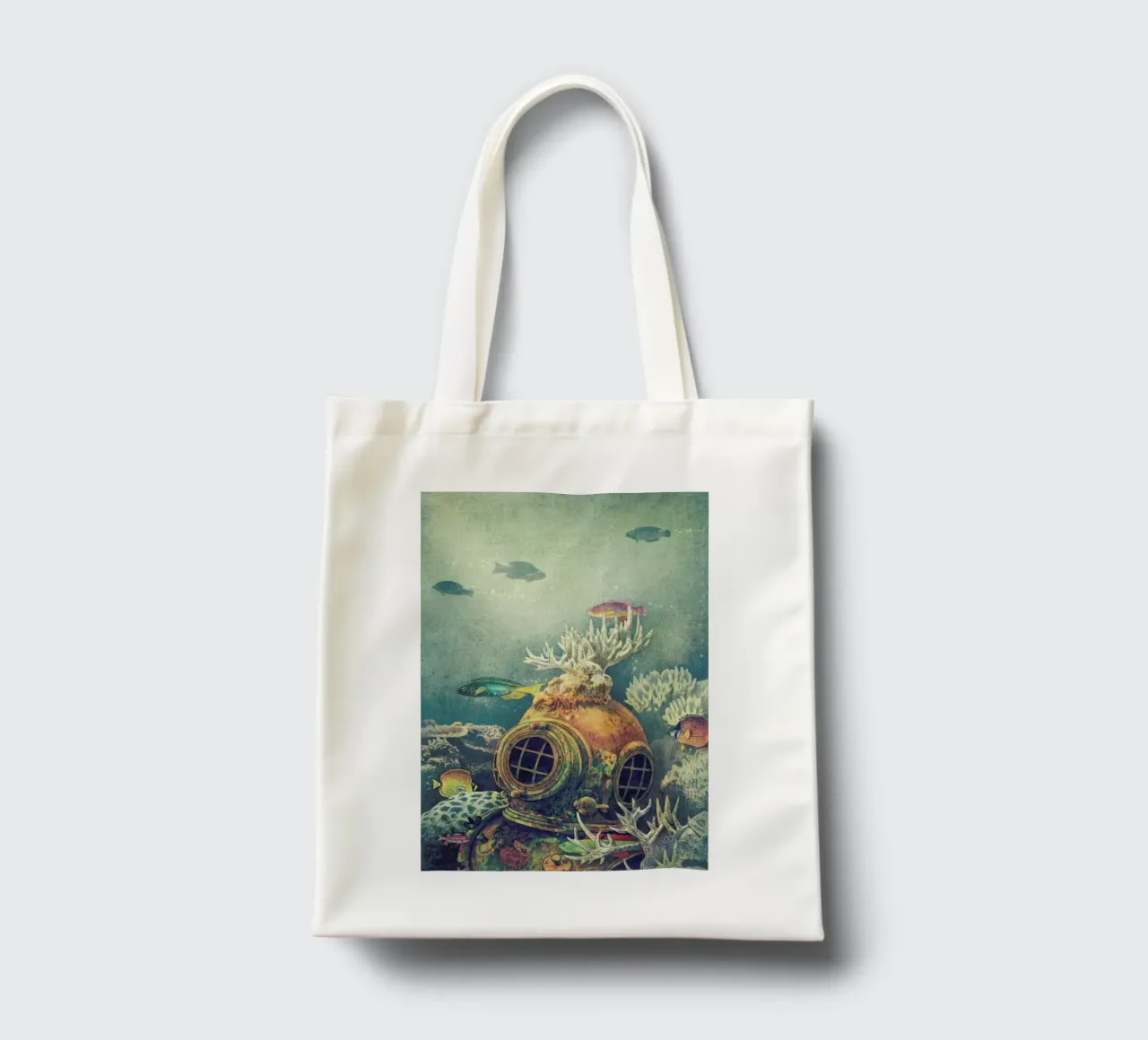 Sea-Change jute draagtas van Terry Fan
