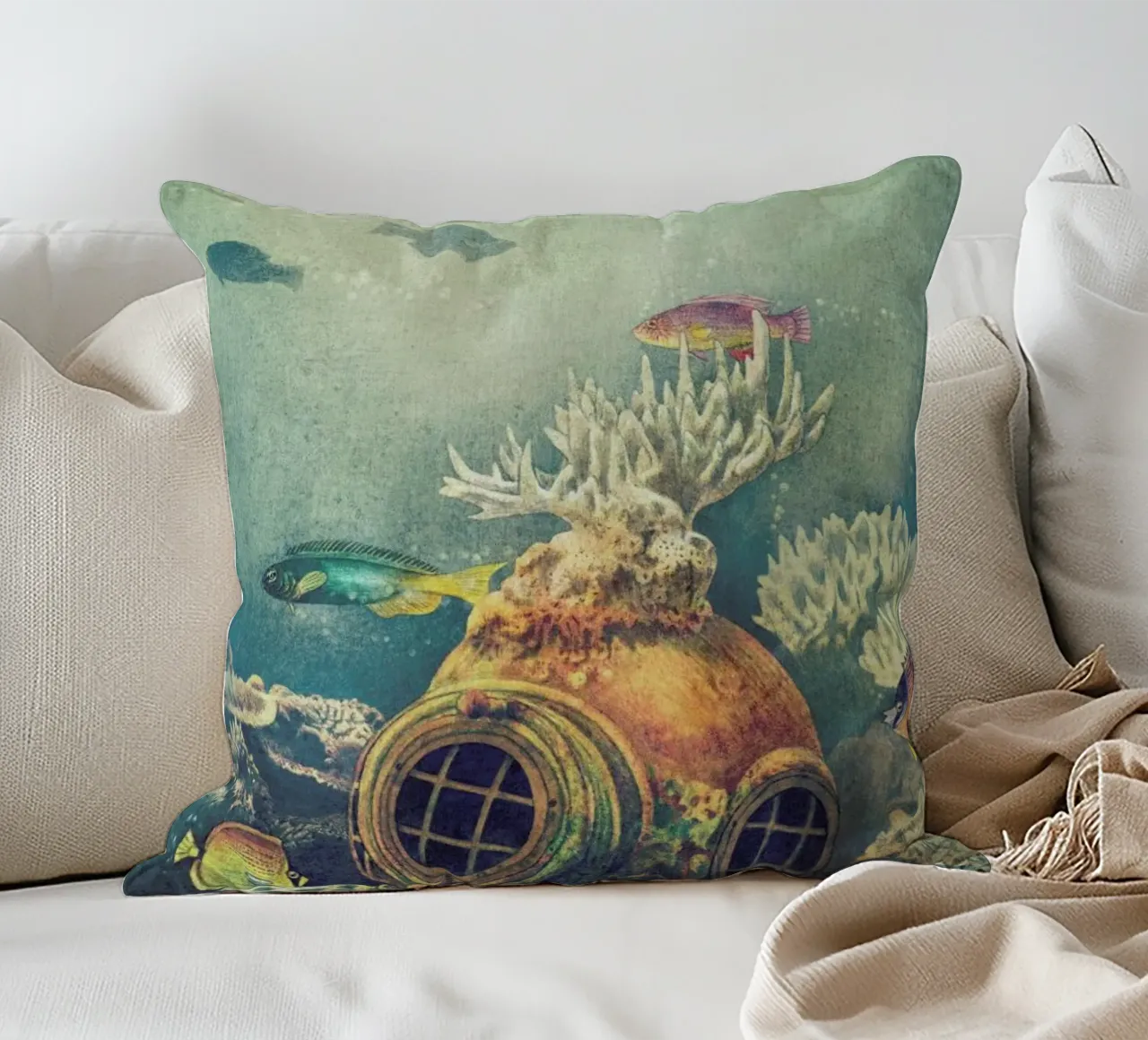 Sea-Change cuscino da Terry Fan