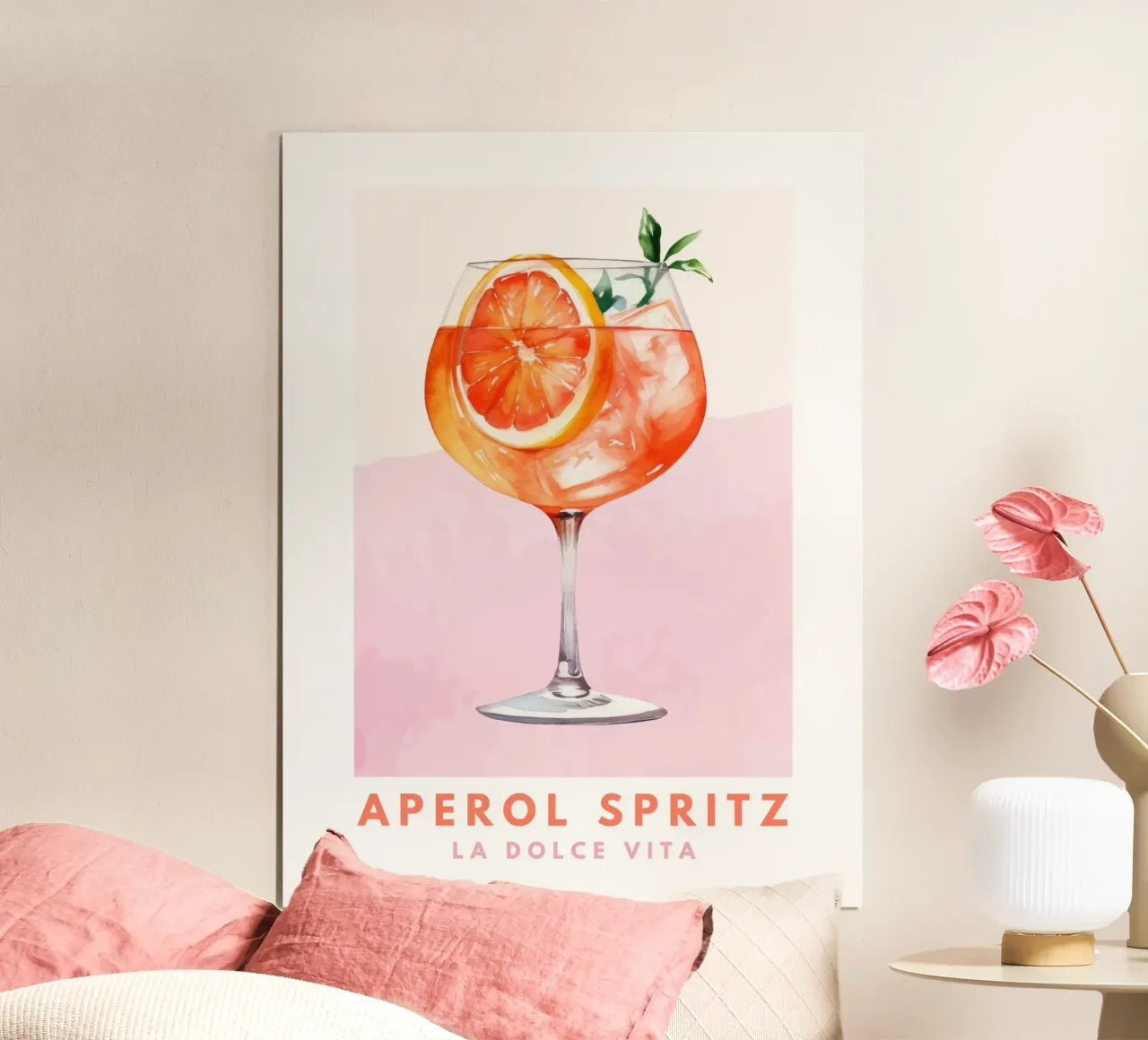 Cóctel Aperol Spritz poster de TheCocktailClub