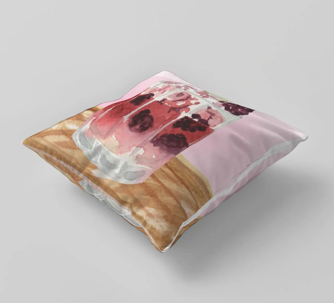 Cin Cin Cocktail Print decorative cushion by TheCocktailClub