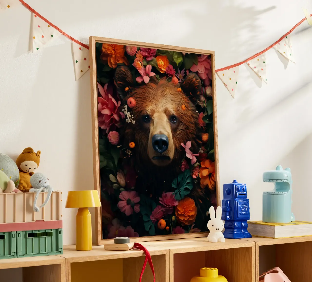 Bear Flowers 2 plexiglass da Mateo