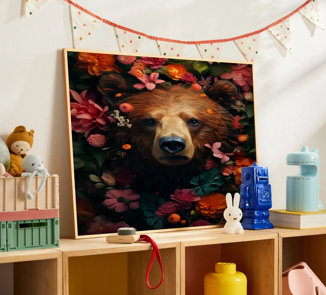 Bear Flowers 2 poster da Mateo