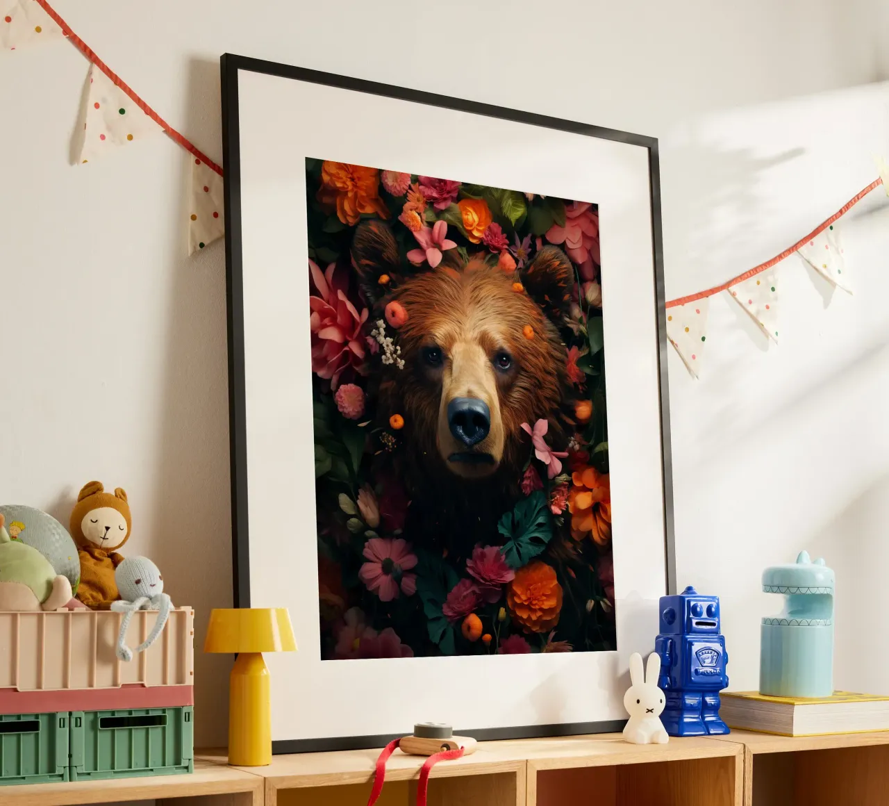 Bear Flowers 2 poster da Mateo