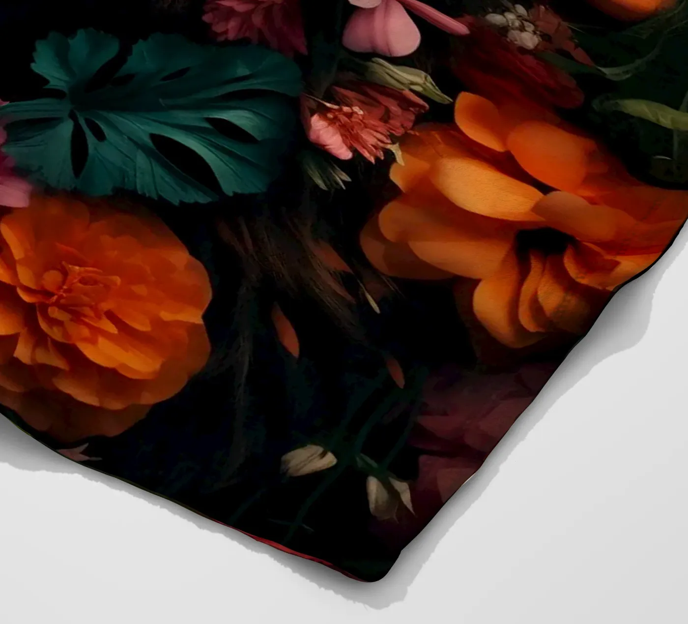 Bear Flowers 2 Fleecedecke von Mateo