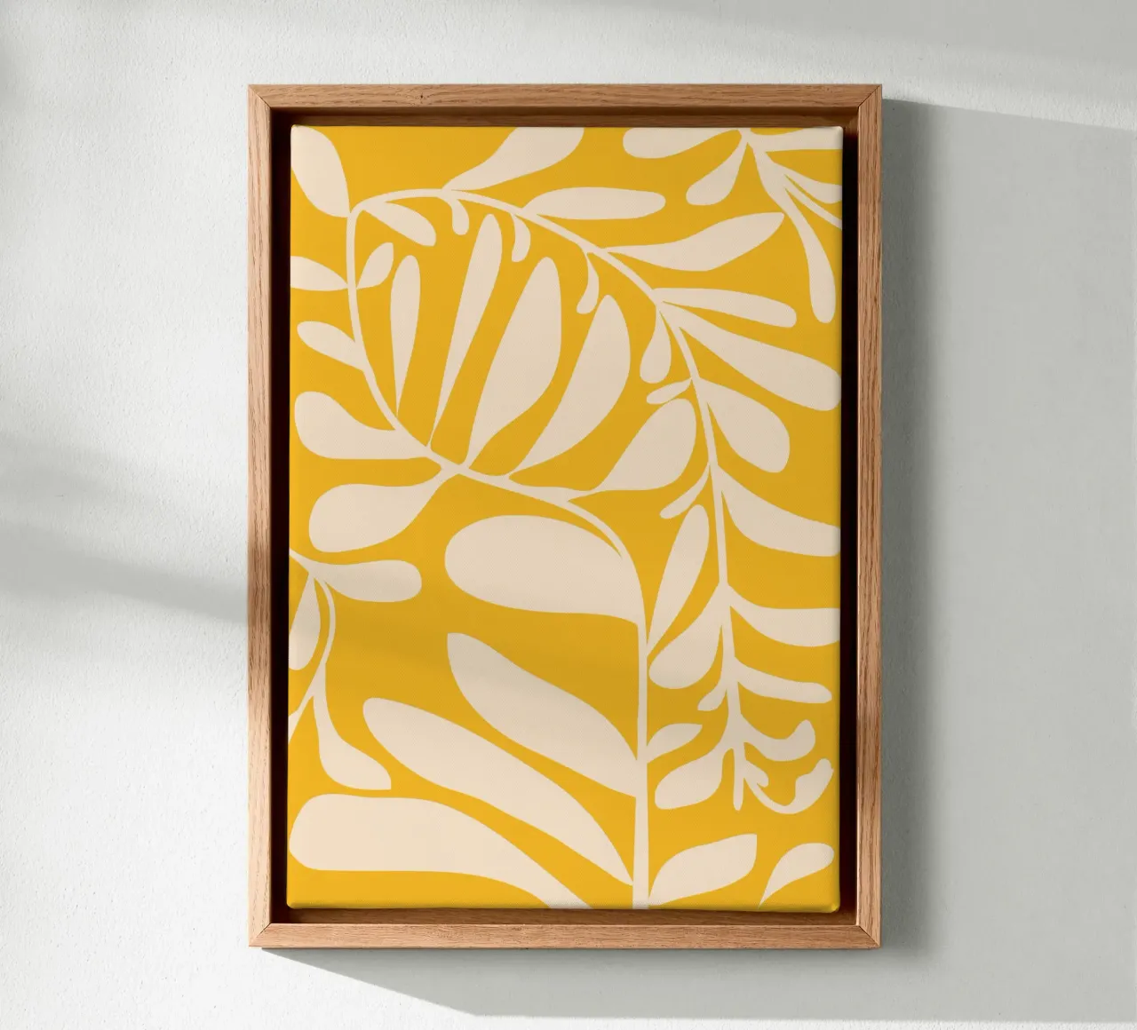 Astratto Impianto 3a6 tela con Cornice a cassetta da ThingDesign