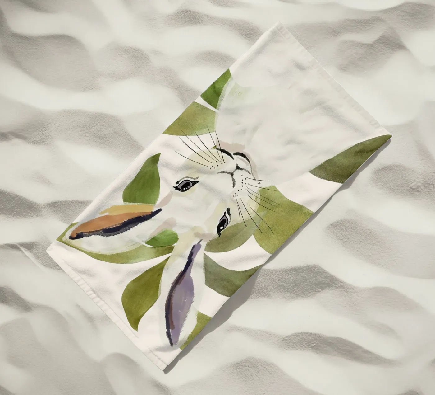 Coniglio 6 telo mare da ThingDesign