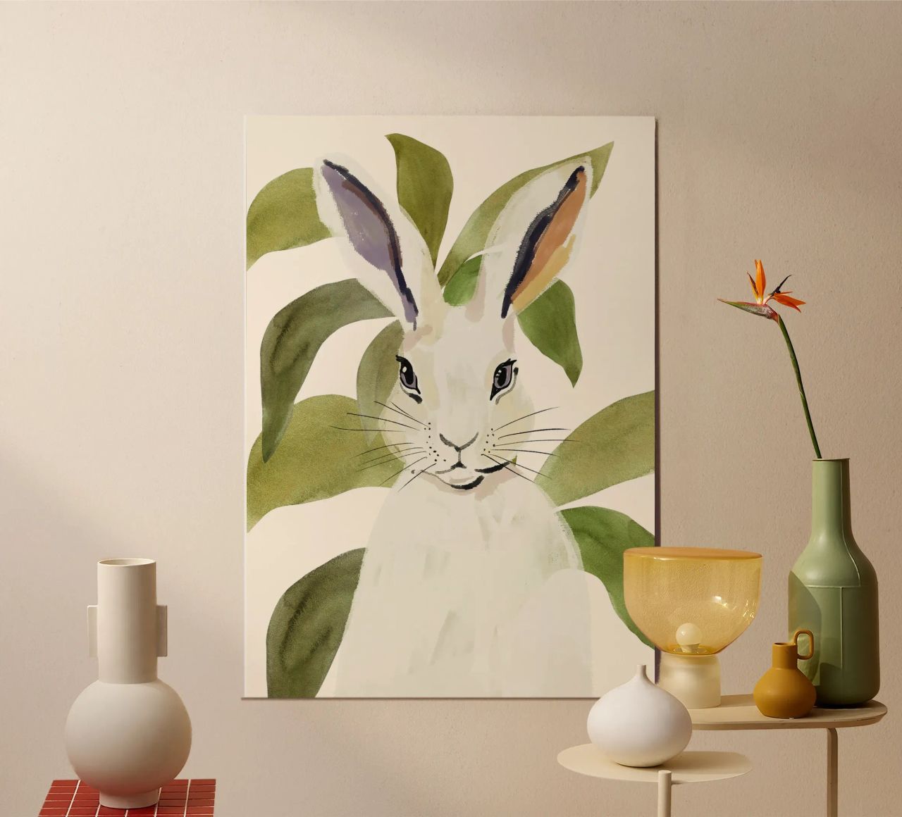 Rabbit 6 poster by ThingDesign