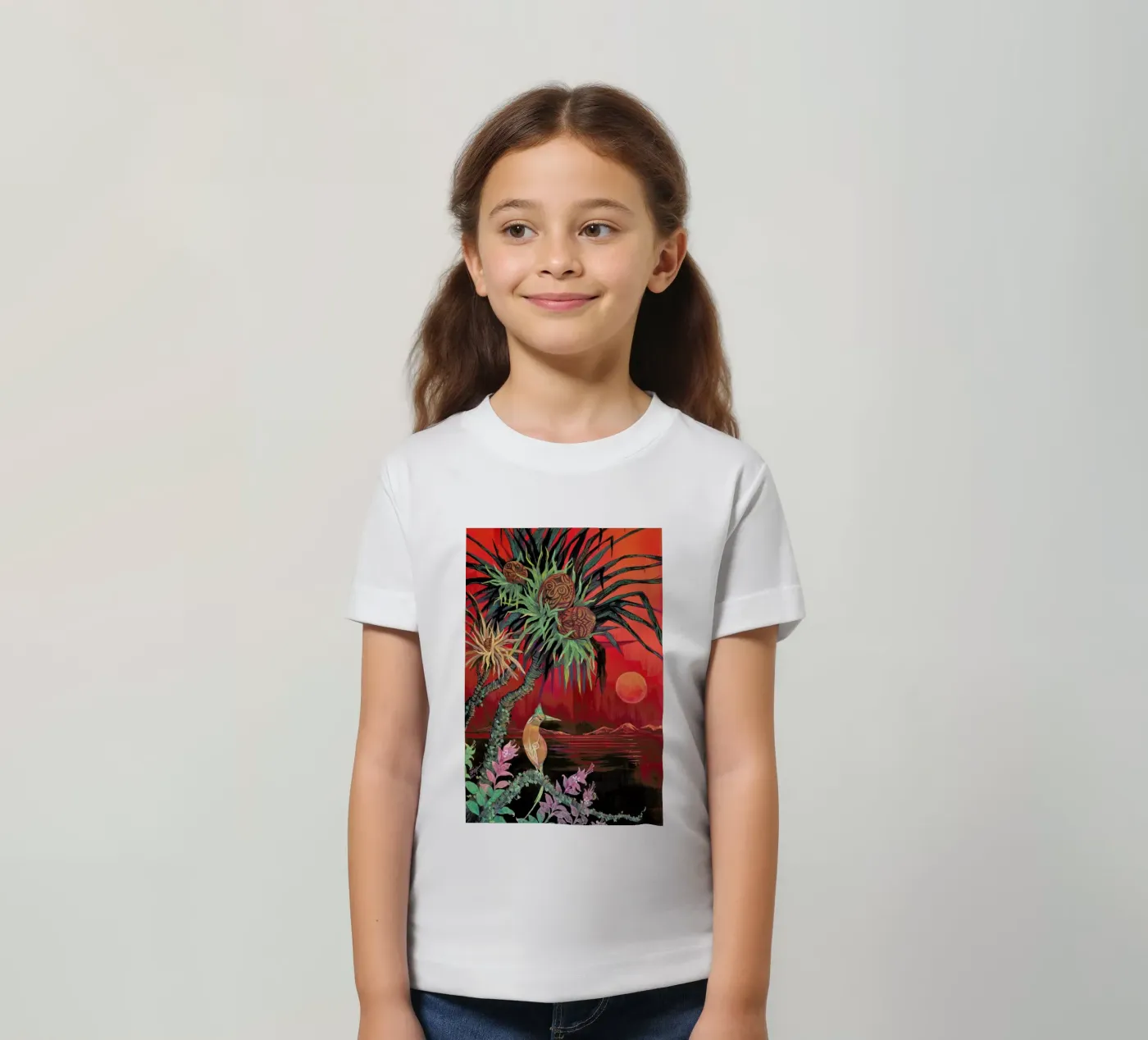 Red Sun t-shirt bambini da Naito Shinpei