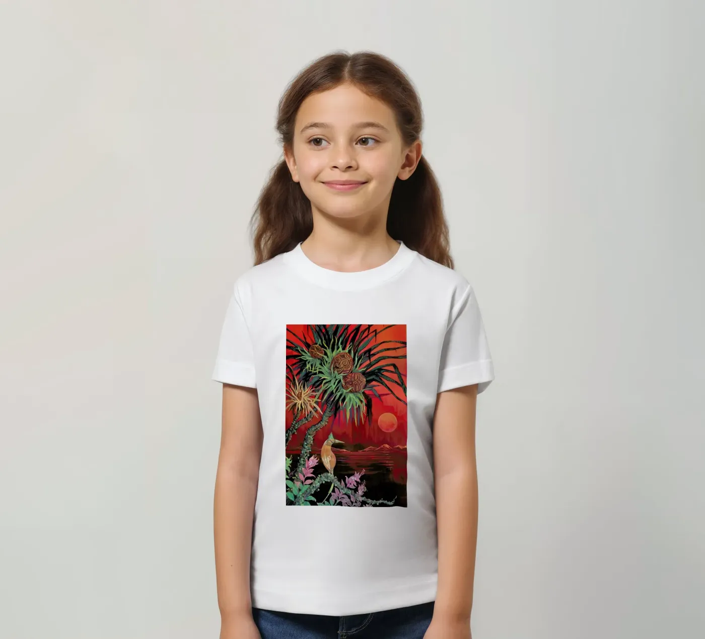 Red Sun t-shirt bambini da Naito Shinpei