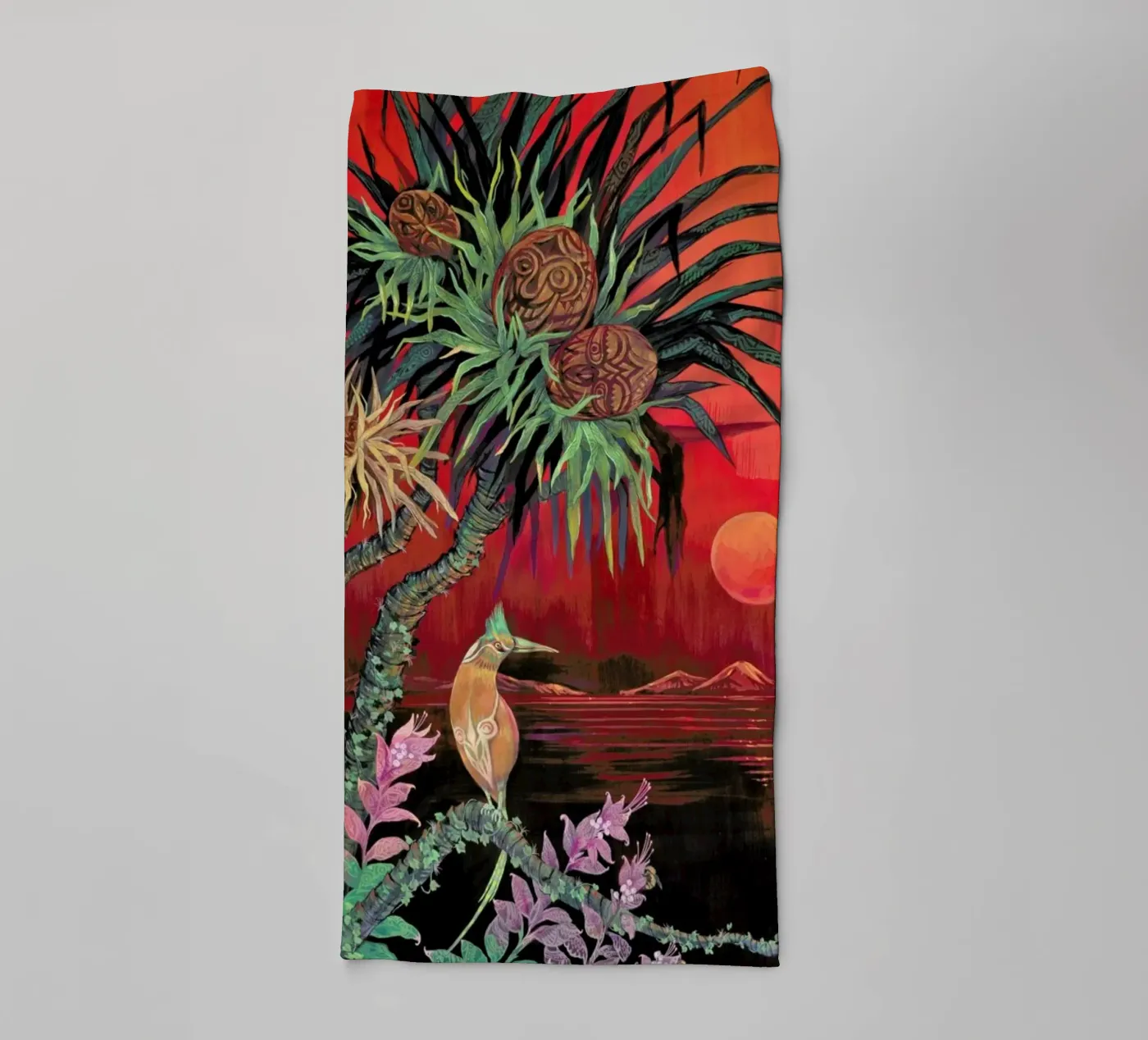 Red Sun badhanddoek van Naito Shinpei