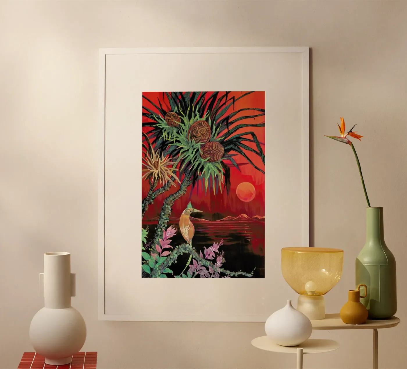Red Sun poster van Naito Shinpei
