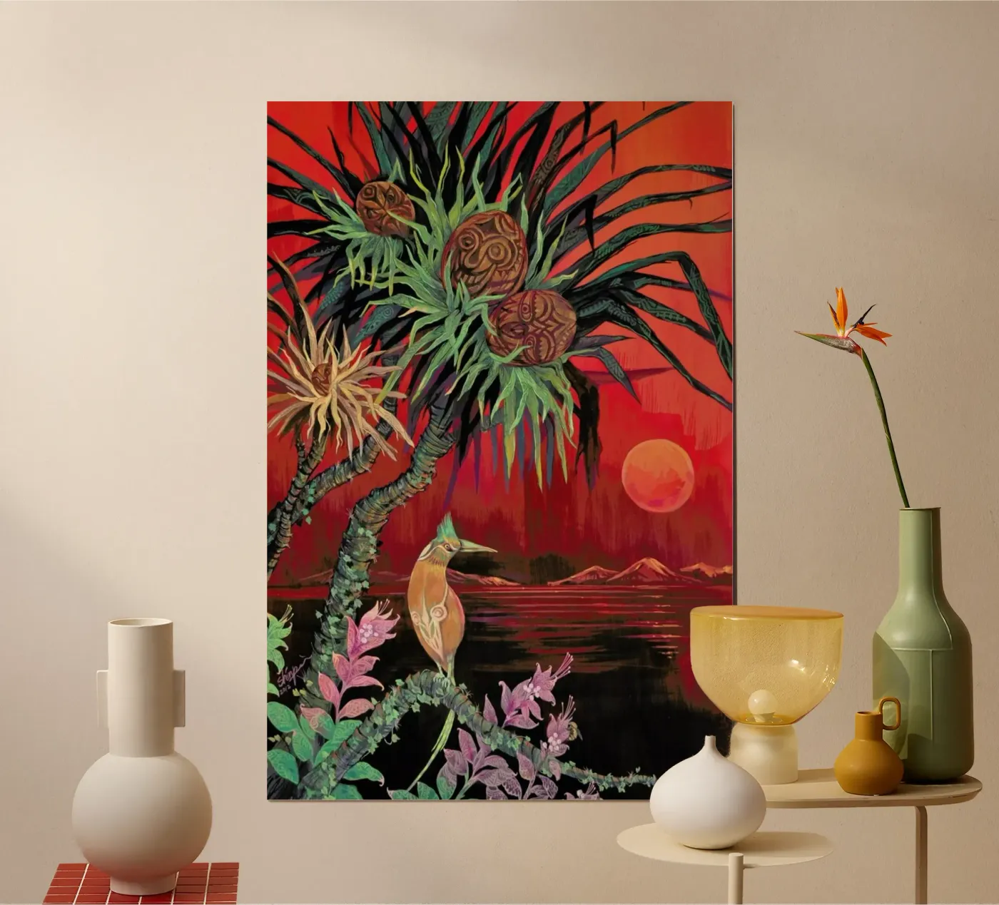 Red Sun poster da Naito Shinpei