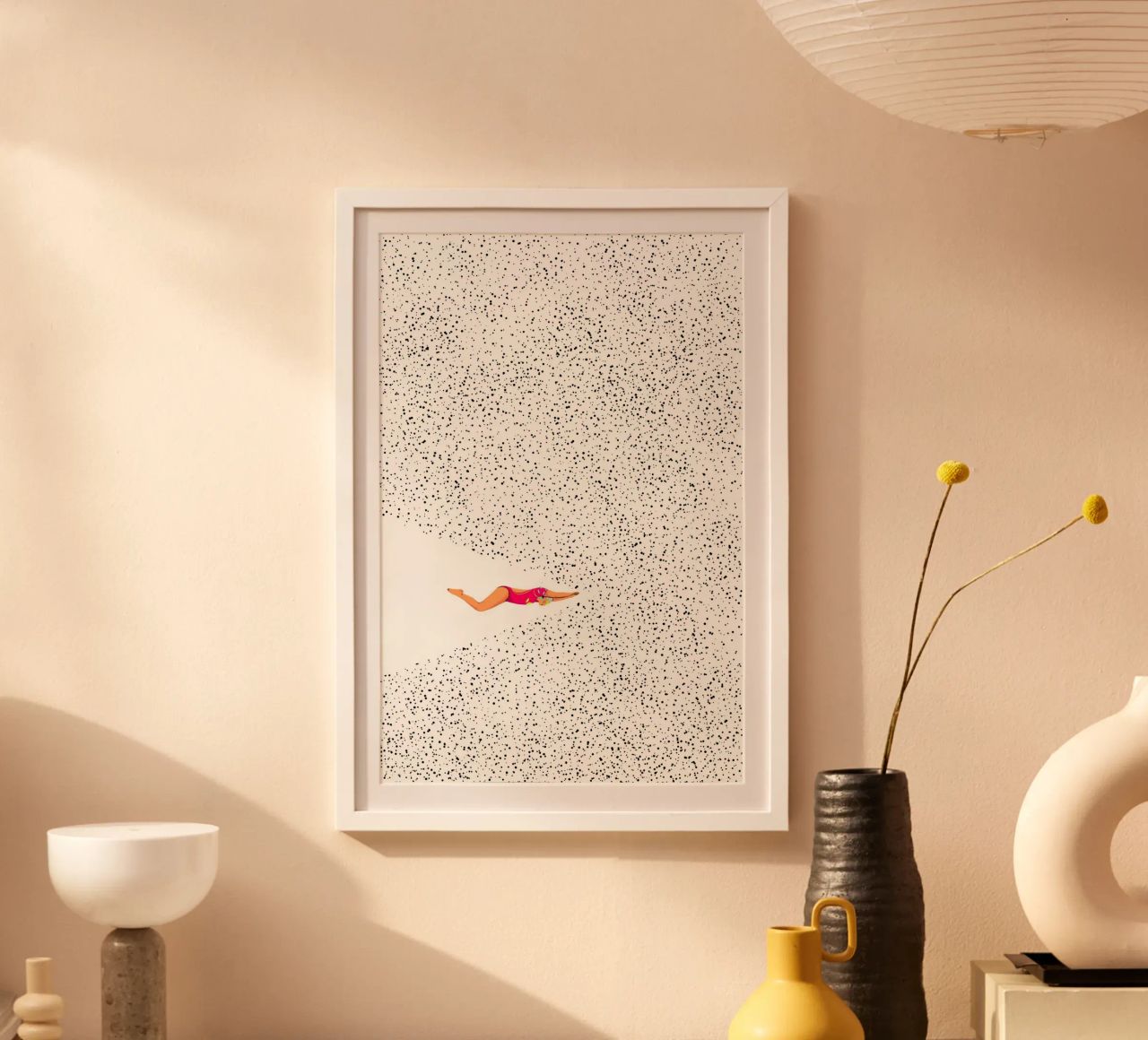 Swimming Poster von NORDLICHT DESIGNS