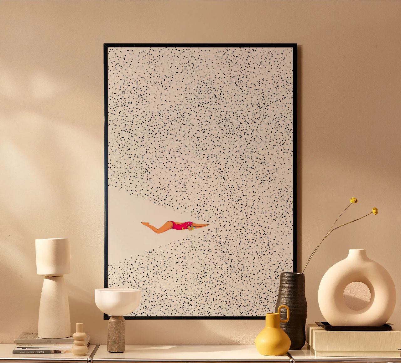 Swimming Poster von NORDLICHT DESIGNS