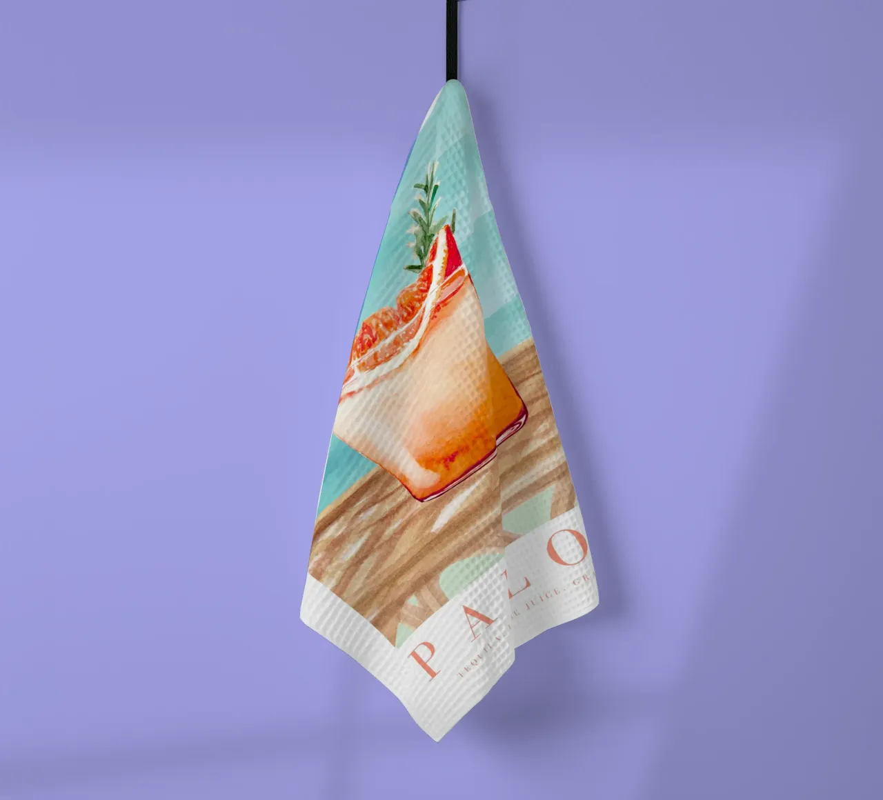 Cocktail Print tea towel by TheCocktailClub