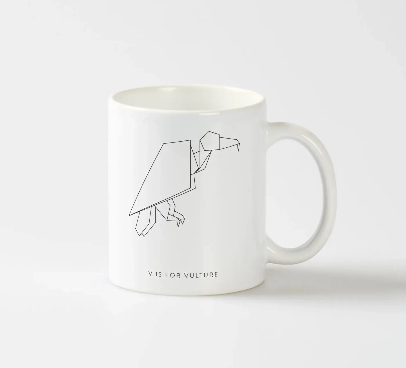 V ceramic mug by Julia Marquardt-Lott