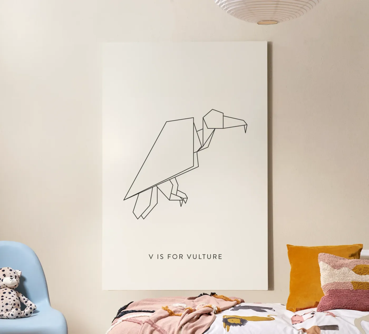 V canvas by Julia Marquardt-Lott